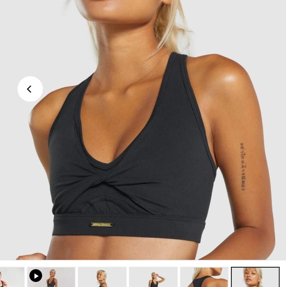 Whitney simmons x gymshark sports bra
